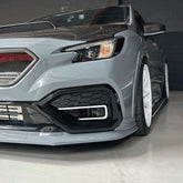2022+ Subaru WRX Fog Light Bezel Surround Pin-Stripe Pre-Cut Overlay